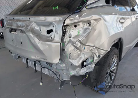 2021 Lexus Rx 350 z USA, uszkodzony, nr VIN 2T2JZMAA1MC185112